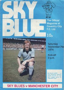coventry away 1974 to 75 prog